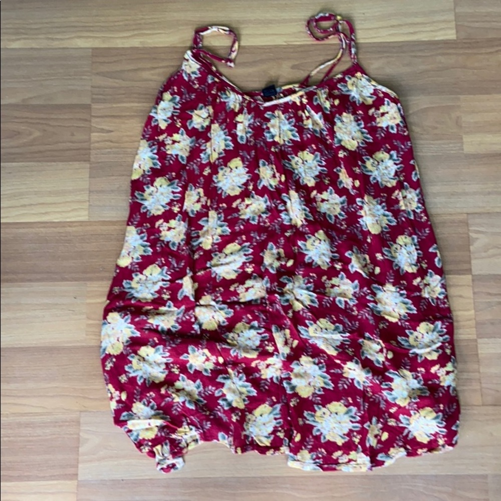 Volcom red dress
